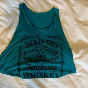 Jack Daniels crop top